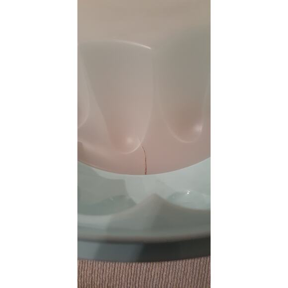 VINTAGE BLUE TUPPERWARE JELLO MOLD USED - Picture 7 of 7